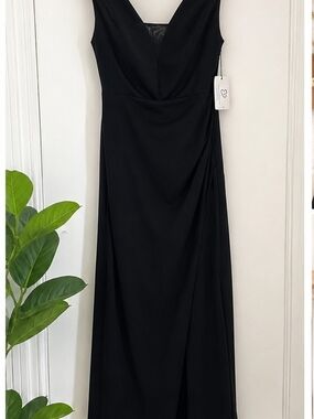 Windsor Black Sleeveless Maxi Dress